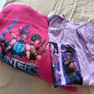 K Pop demon hunters sweater and t shirt